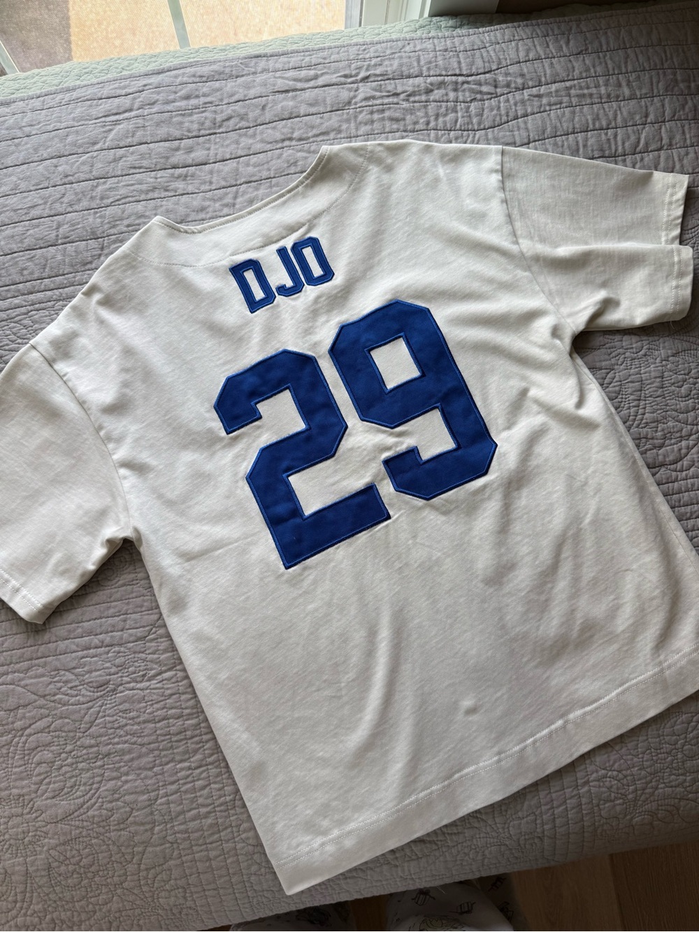 Djo Baseball Jersey